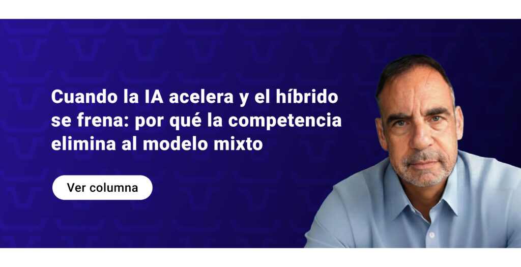 Cuando la IA acelera y el híbrido se frena: por qué la competencia elimina al modelo mixto